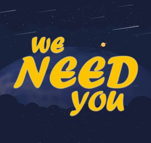 太空主题公司招聘书